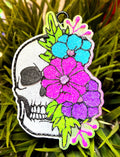 Skeleton  W/ Flowers