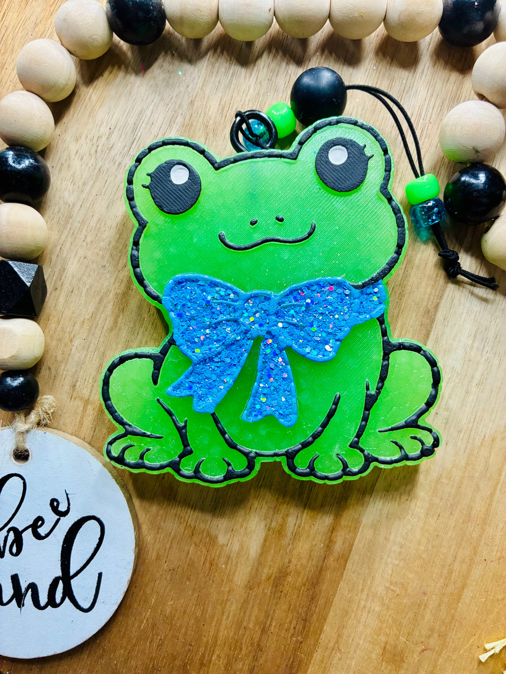 Cute Frog with Bow