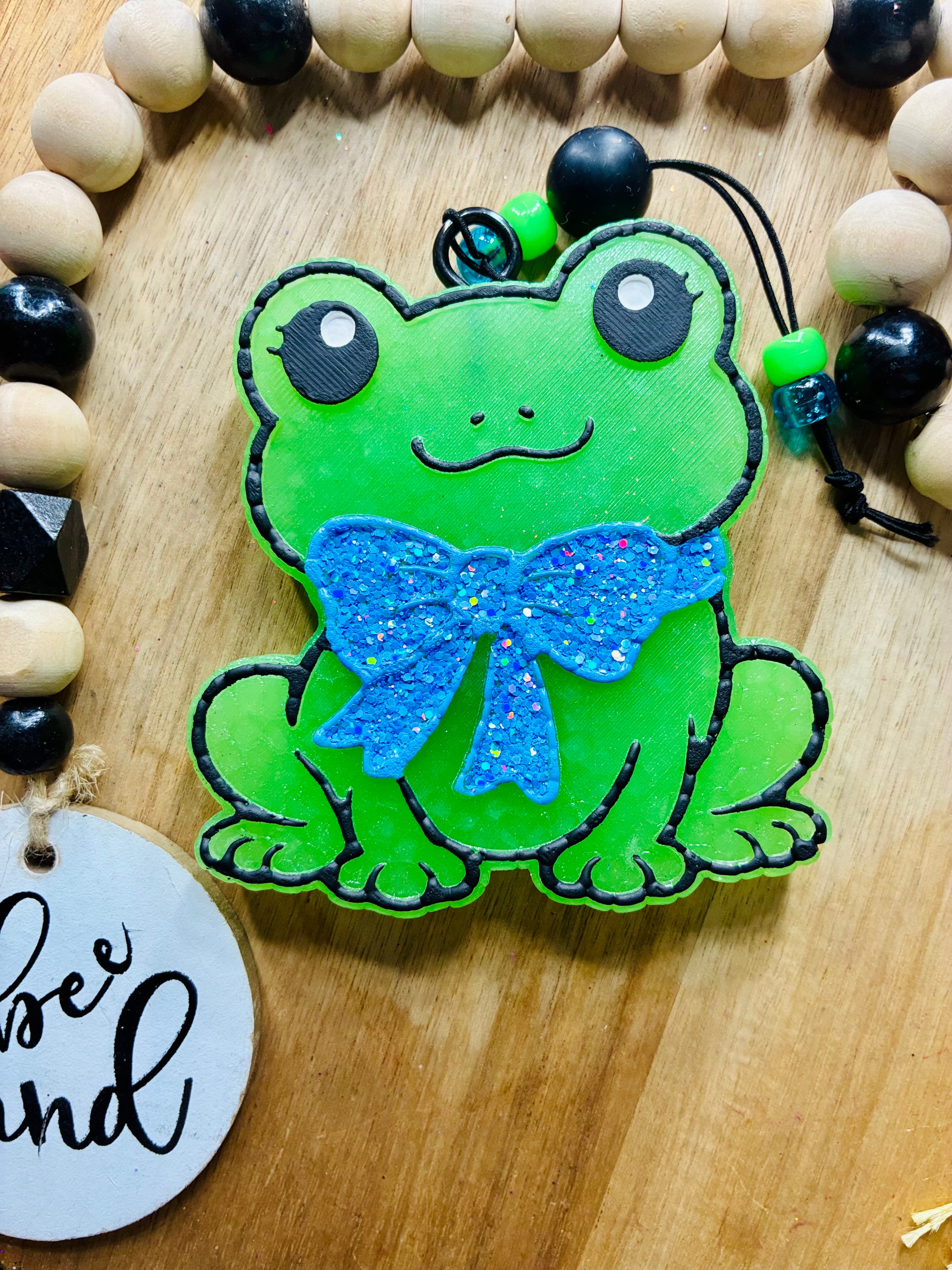 Cute Frog with Bow