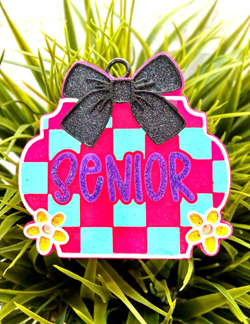 "Senior" W/ Bow
