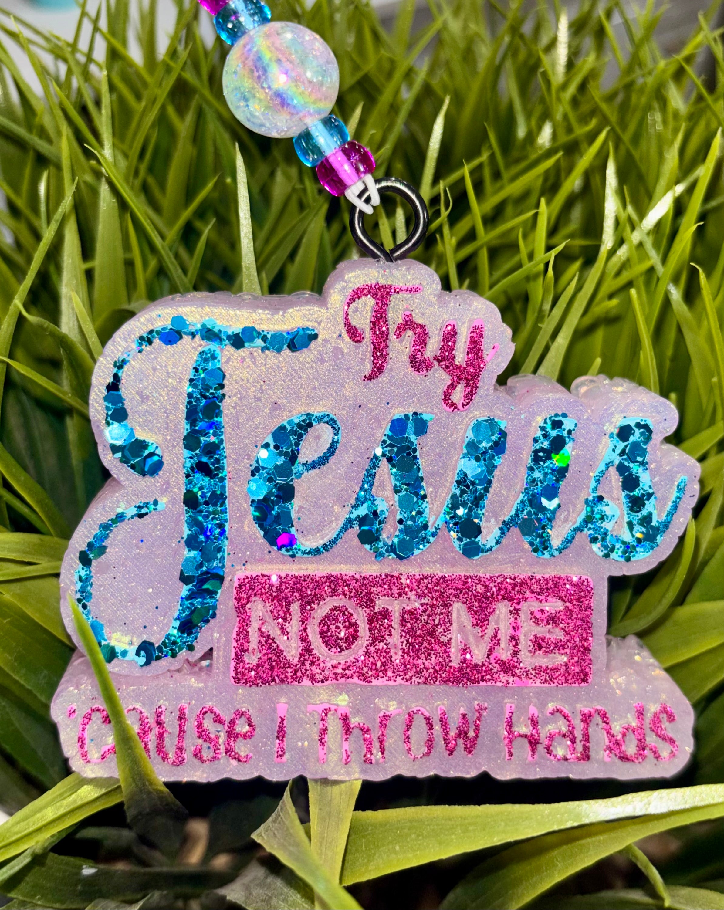 "Try Jesus Not me 'Cause I throw hands"