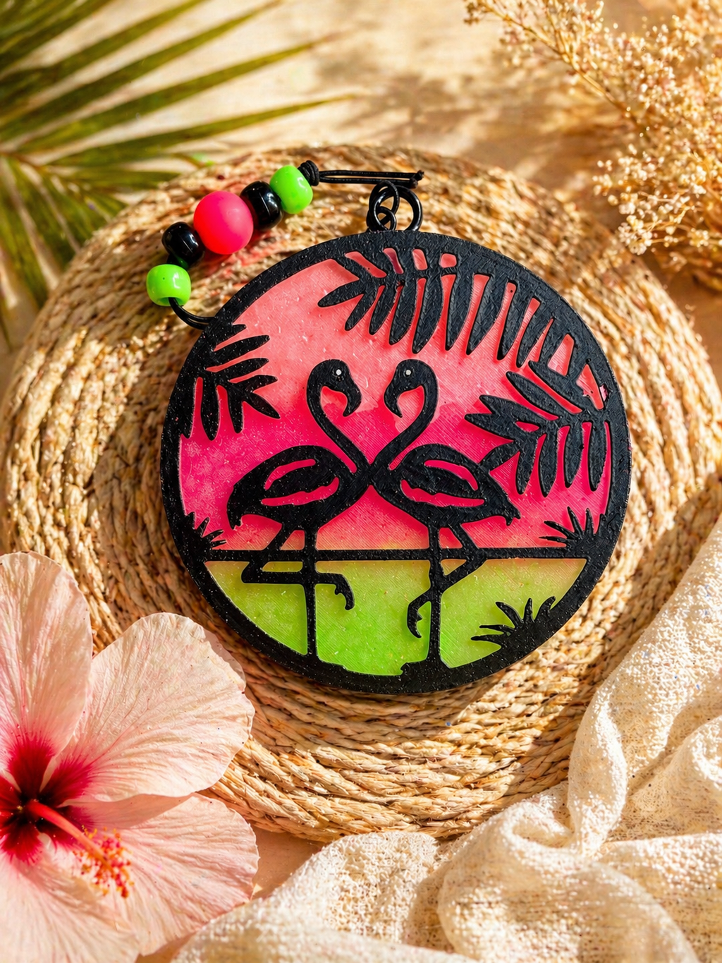 Summer Flamingos