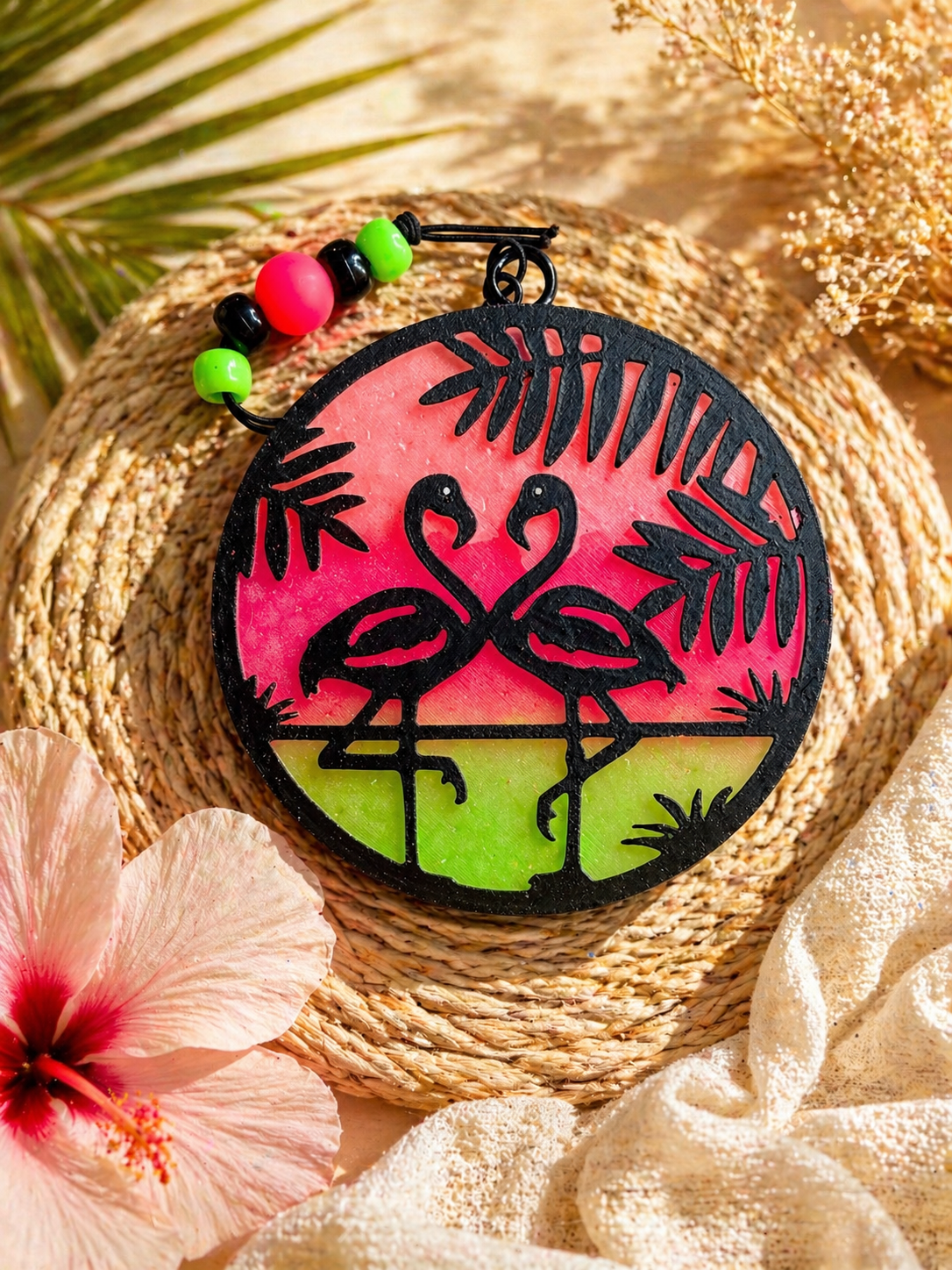 Summer Flamingos