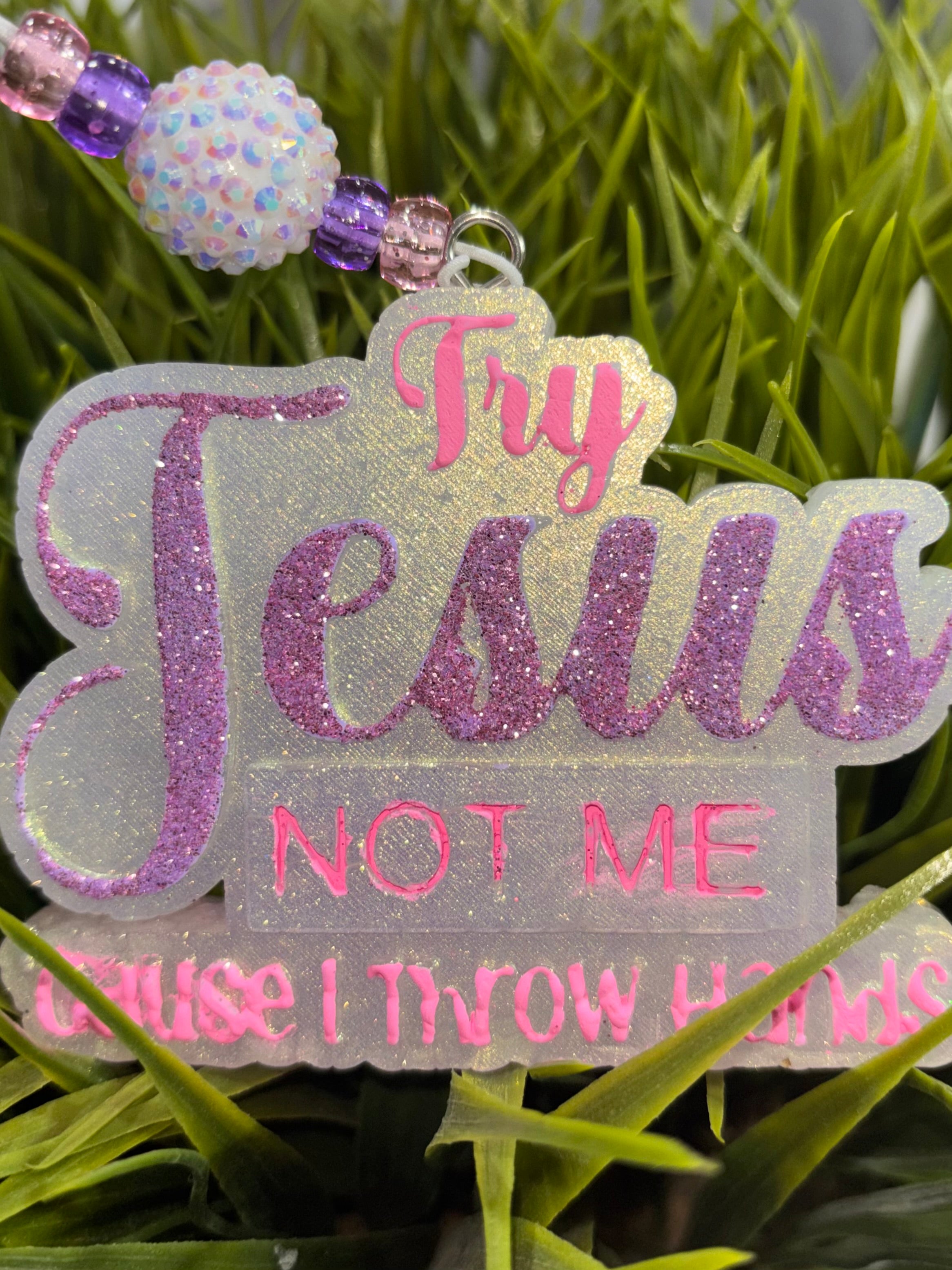 "Try Jesus Not me 'Cause I throw hands"