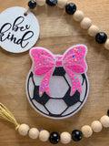 Soccerball W/ bow