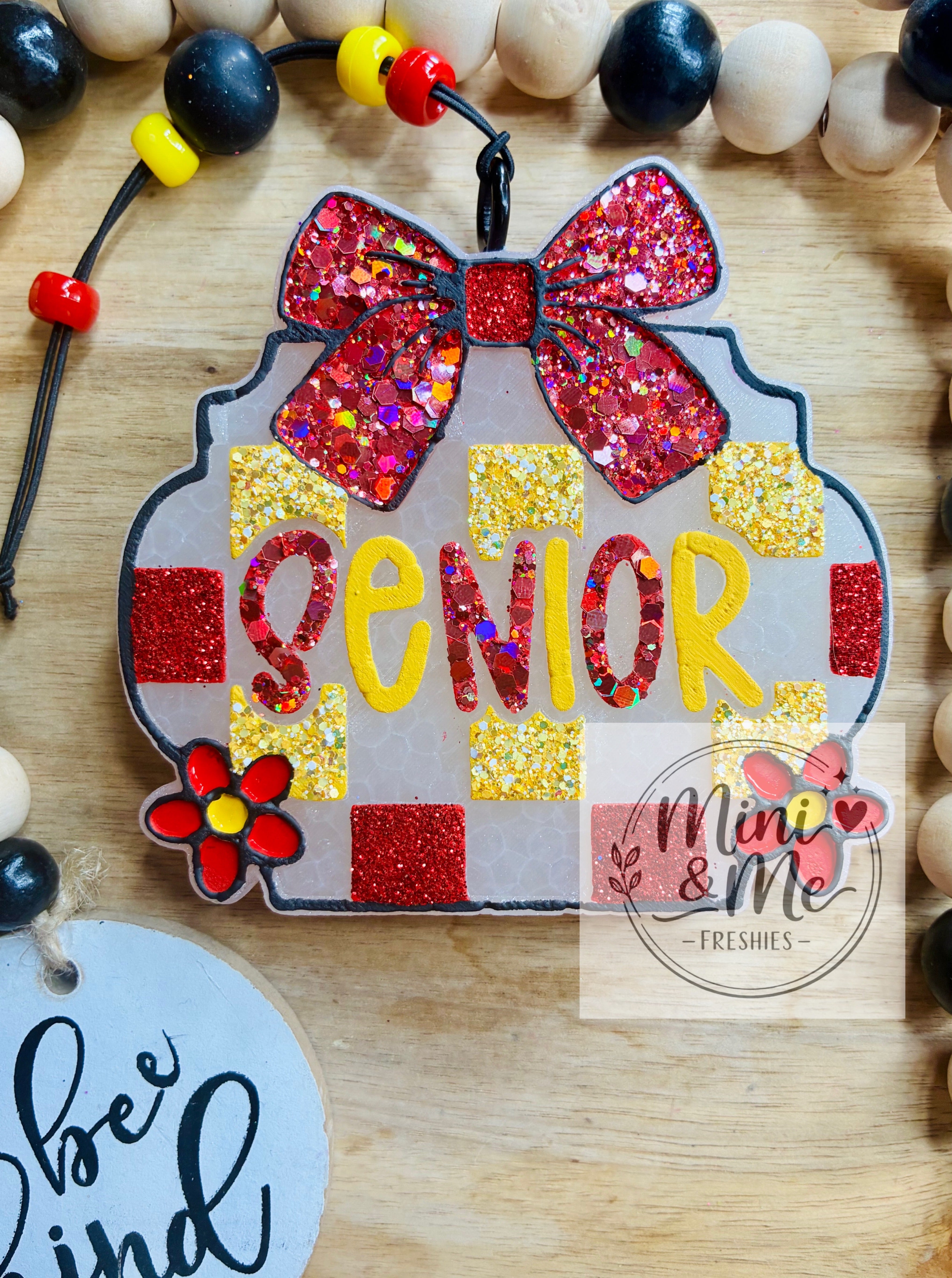 "Senior" W/ Bow