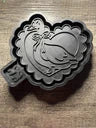 Porch Goose in Heart frame