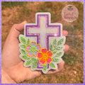 Cross With Flowers